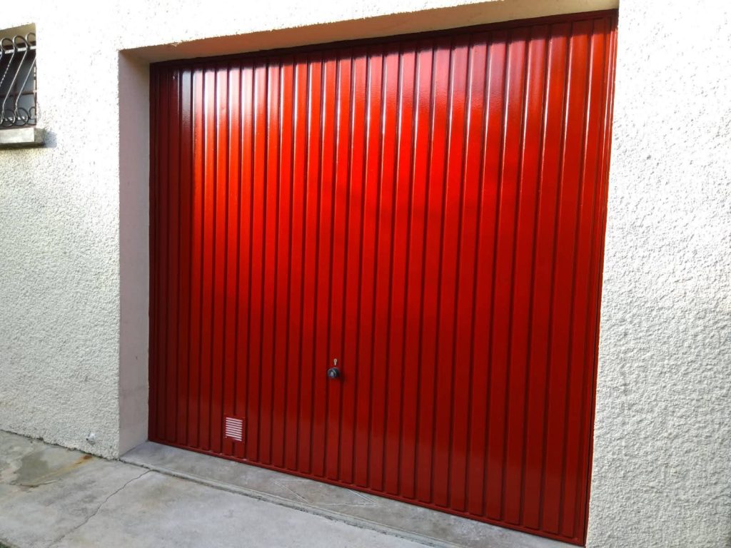 Portail et garage après travaux
